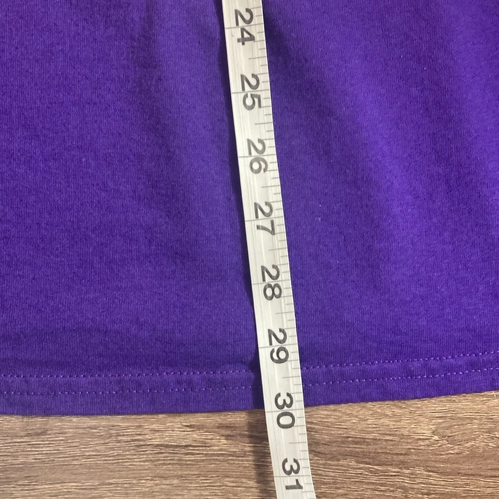Pre Owned Unisex 2XL Purple Gildan TCU T Shirt - Picture 5 of 7
